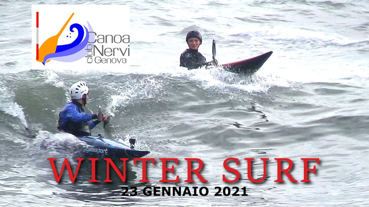 Winter Surfing - Canoa Club Nervi - 23 gennaio 2021
