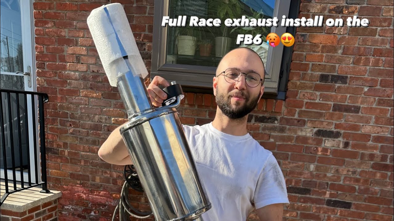 Installing a Fullrace Exhaust on my 9th Gen Honda Civic Si