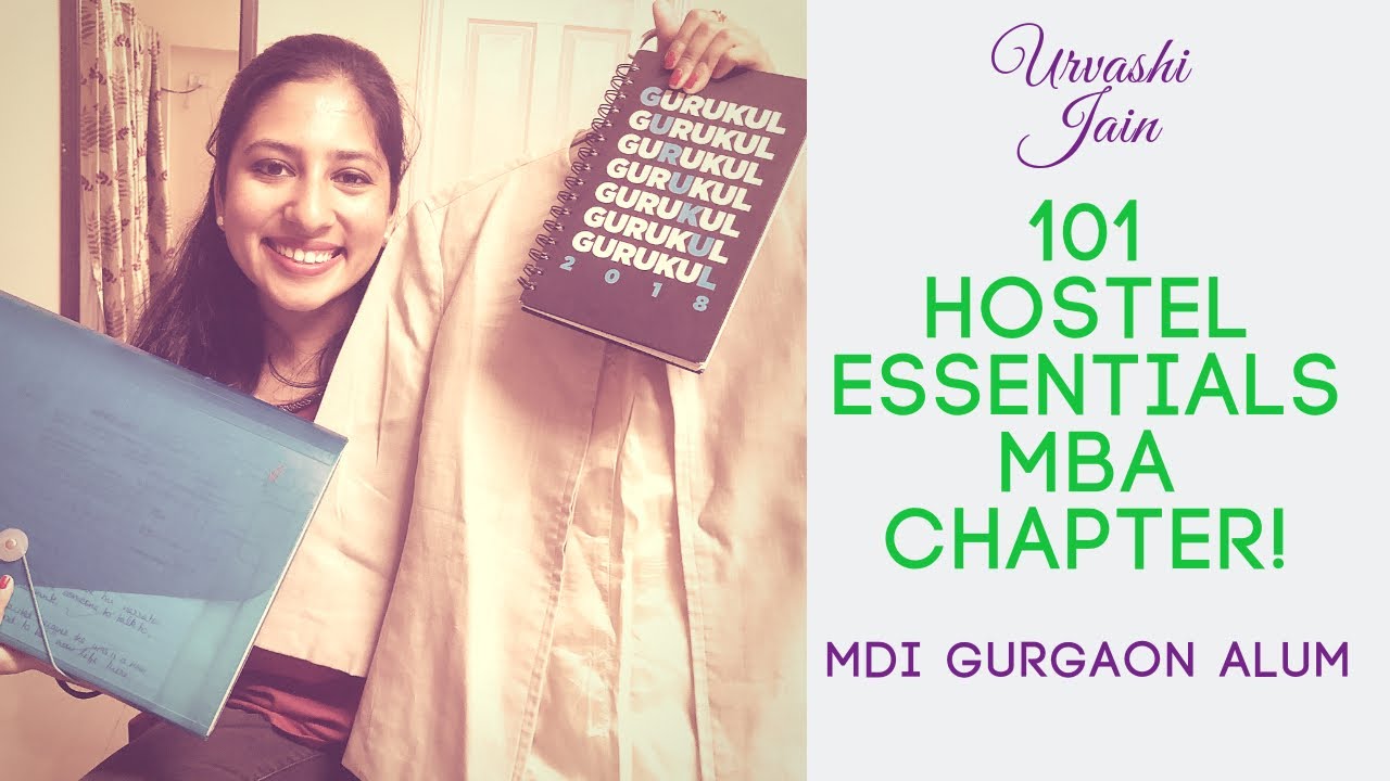 30 MUST PACK ITEMS FOR HOSTEL LIFE | MBA EDITION