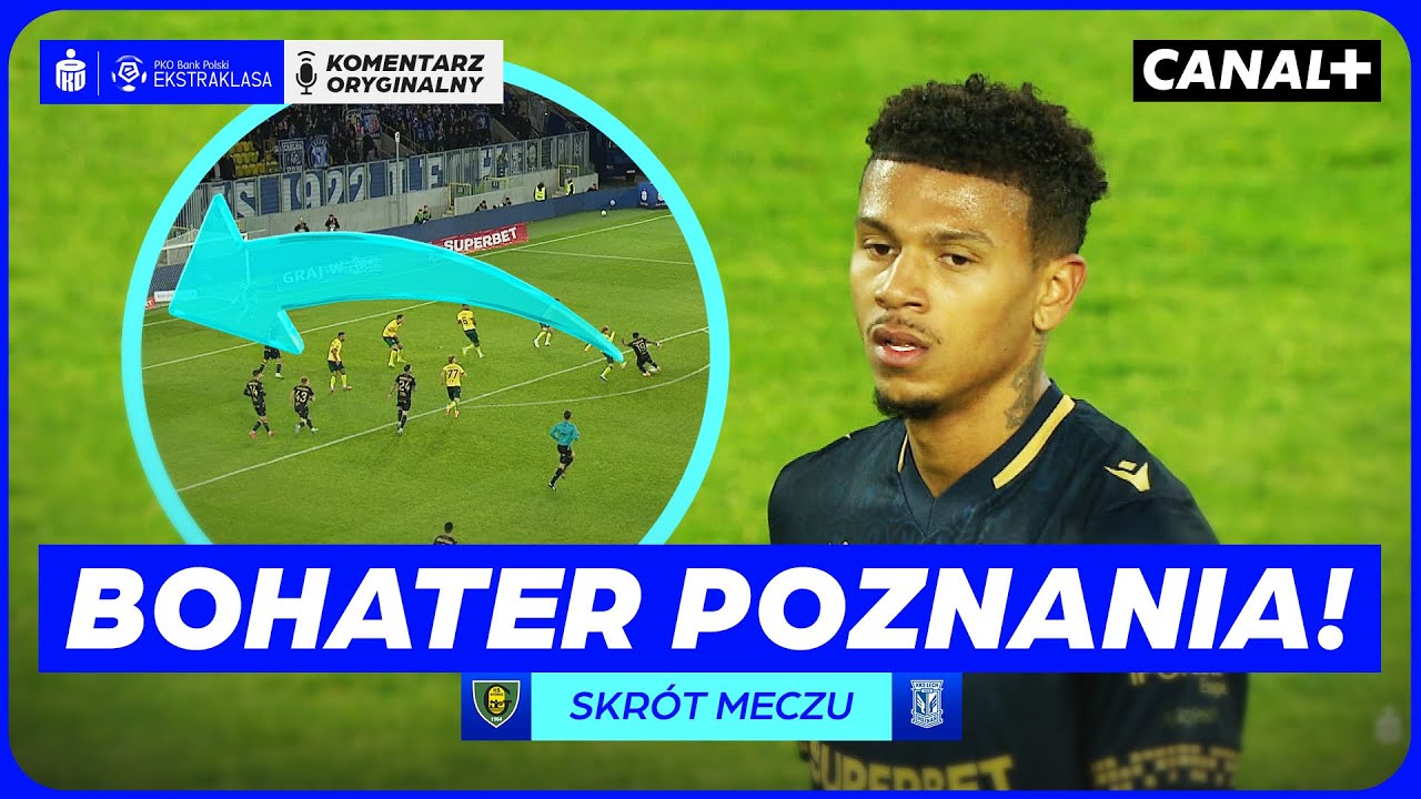 ŚWIETNE INTERWENCJE NA LINII! FIABEMA ZAPEWNIA TRZY PUNKTY! GKS KATOWICE - LECH, SKR&Oacute;T MECZU