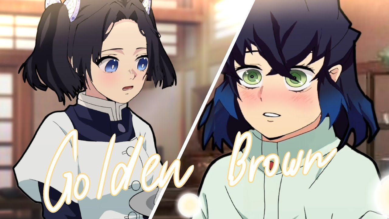 //Golden brown💛🤎// Ft. Inosuke x Aoi// InoAoi, CANON.. //Low quality sorry😀..