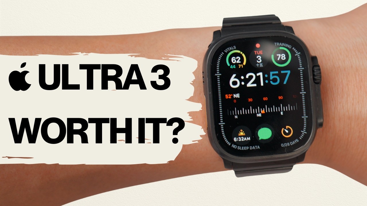 Apple Ultra Watch 3 I From a Dad's Perspective
