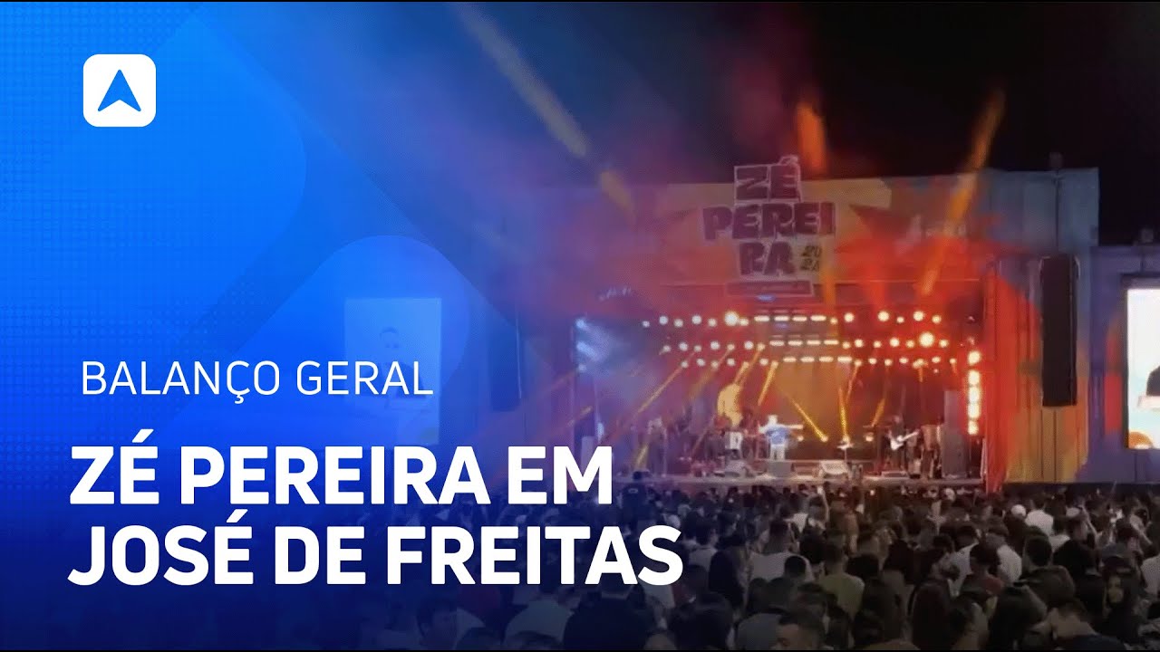 Zé Pereira anima José de Freitas com grandes atrações e muita festa