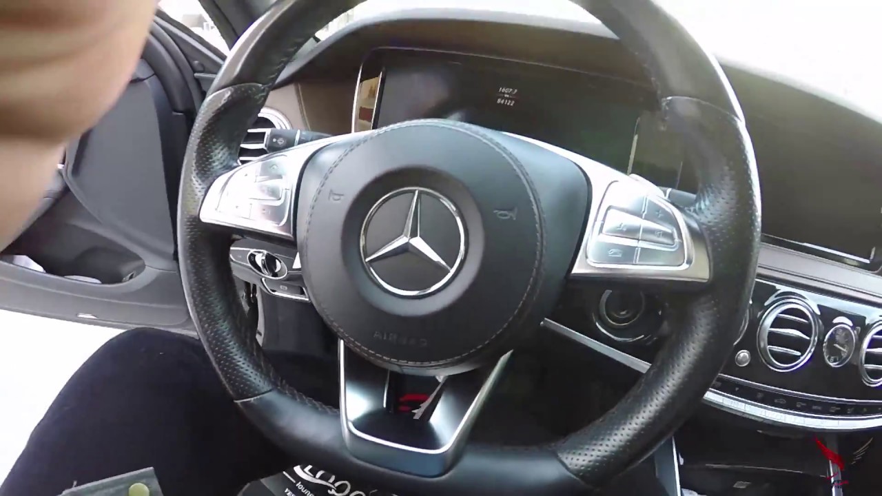 KENDİ KENDİNE GİDEN ARABA?! Mercedes Benz S350 BLUETEC AMG Sürüş İzlenimi