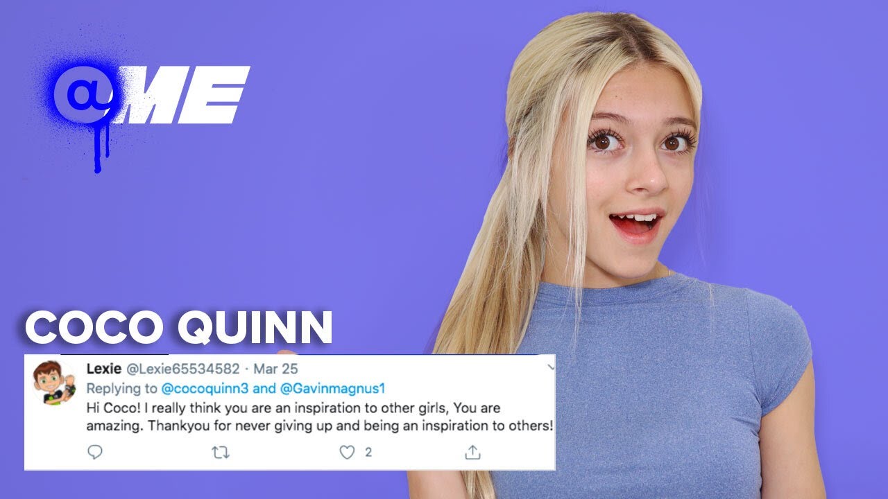 Coco Quinn ➤ Reacts to Fan Comments | @me