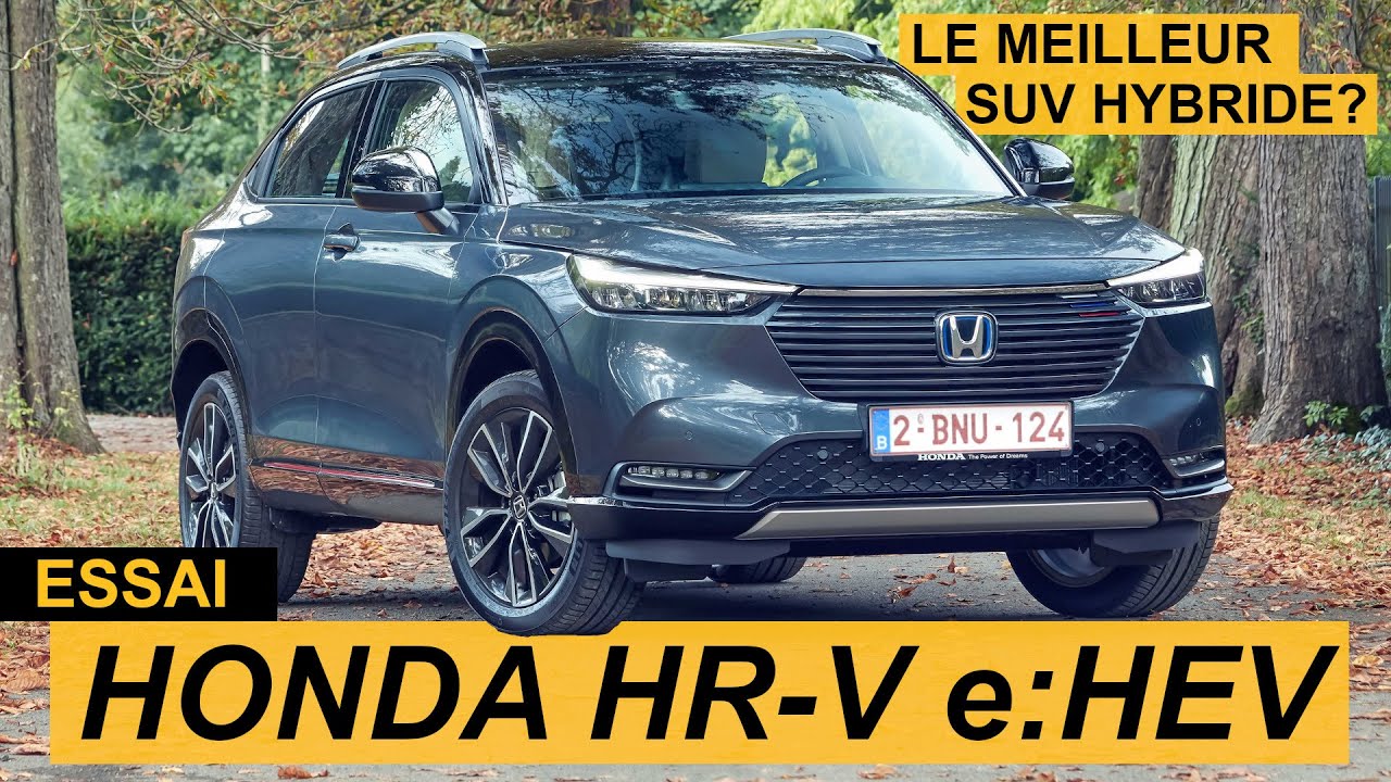 ESSAI HONDA HR-V : Un SUV hybride original et très pratique