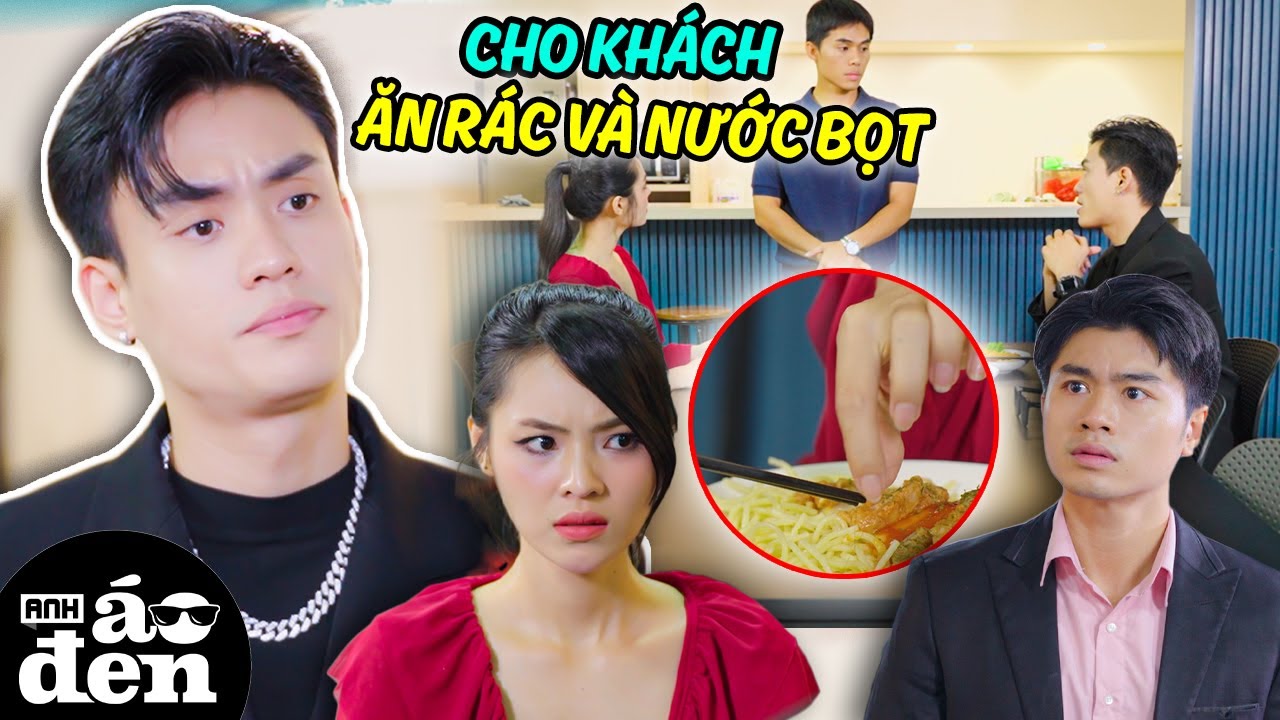 Phàn Nàn Có Tóc Trong Thức Ăn, Bị Nhân Viên Quán Cho ĂN RÁC VÀ NƯỚC BỌT !!! - Anh Áo Đen 2025 158