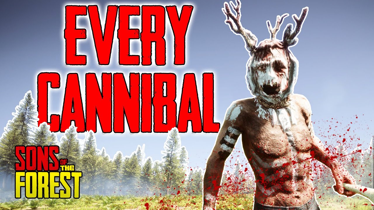 ALL CANNIBALS from Sons Of The Forest | Showcase