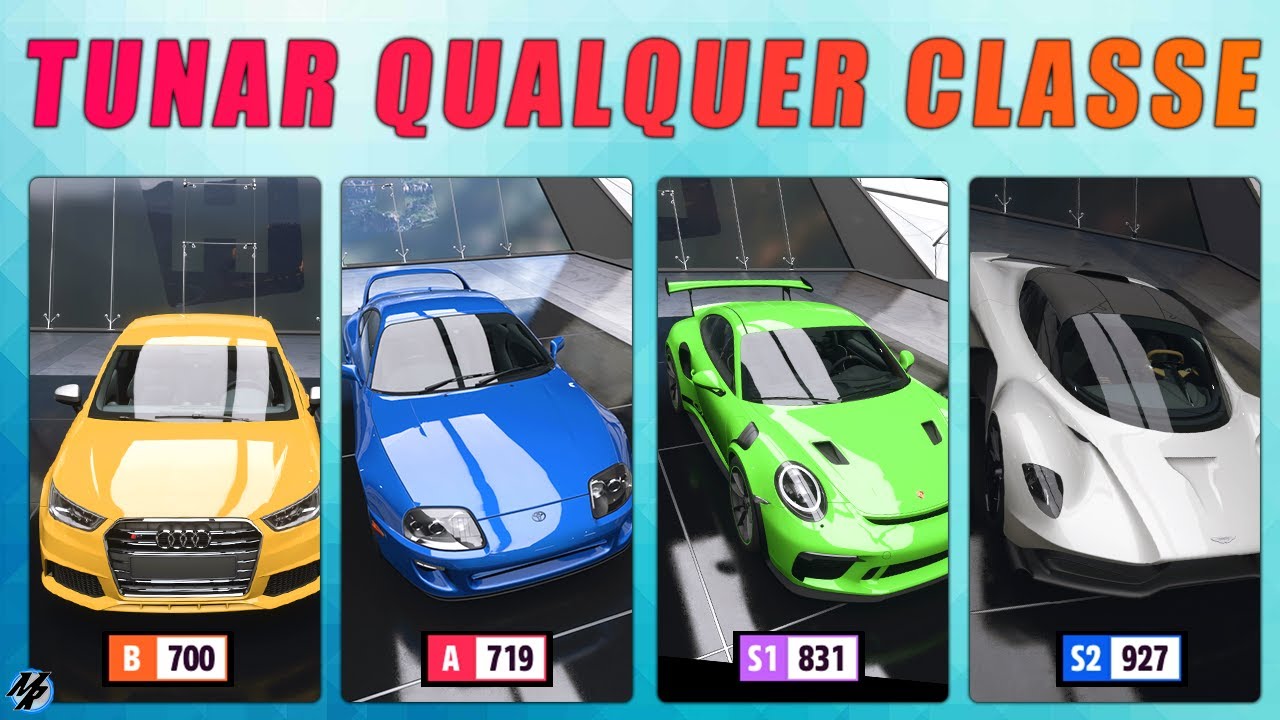 FORZA HORIZON 5 - COMO TUNAR QUALQUER CARRO