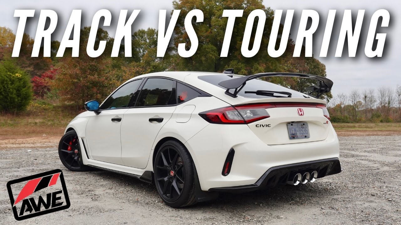 FL5 Honda Civic Type-R AWE Touring vs Track Exhaust Sound Comparison