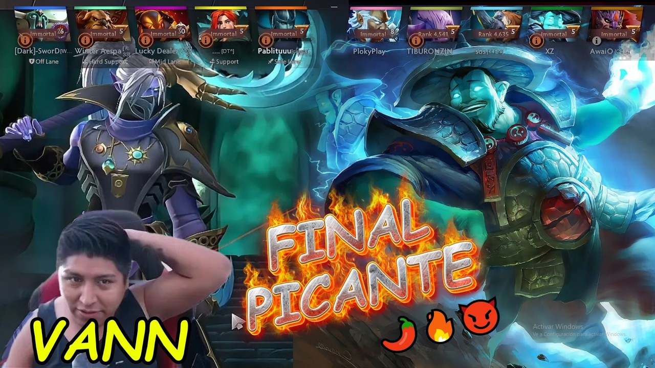 😱 VANN sac&oacute; PHANTOM ASSASSIN... y nadie estaba preparado FINAL PICANTE