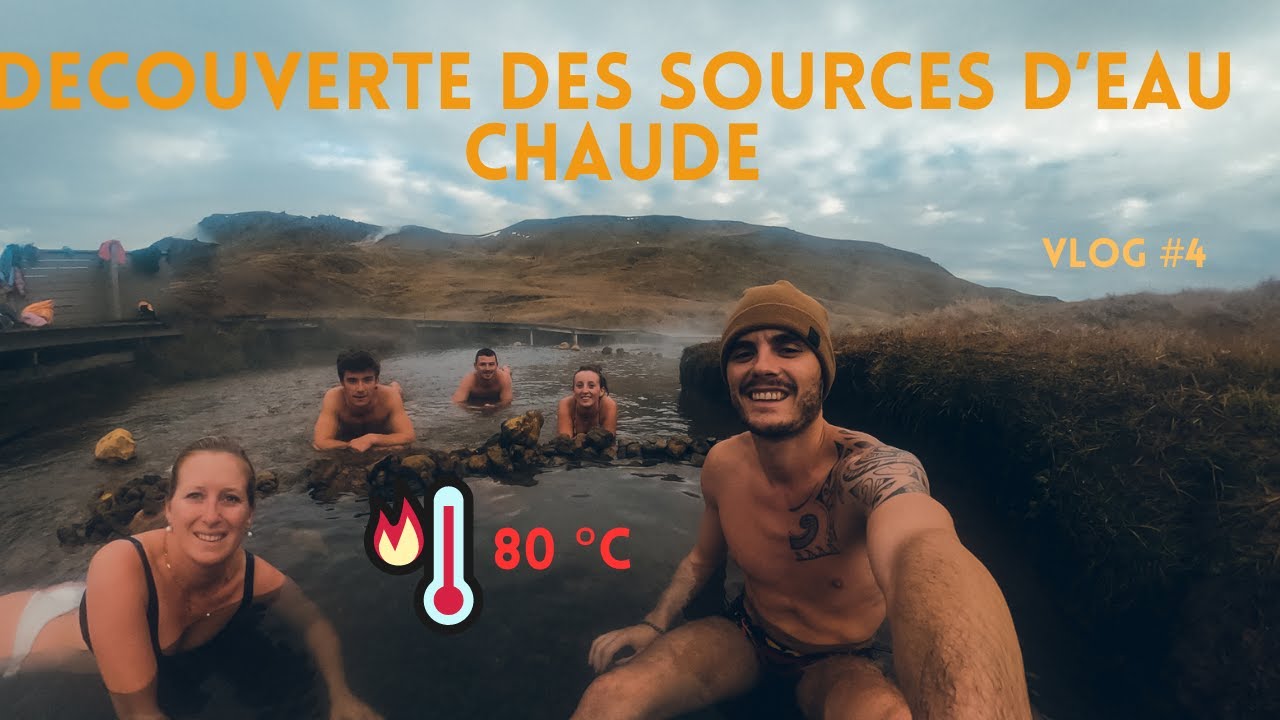🔥 Découverte des SOURCES d'EAU CHAUDE de l'ISLANDE  🇮🇸