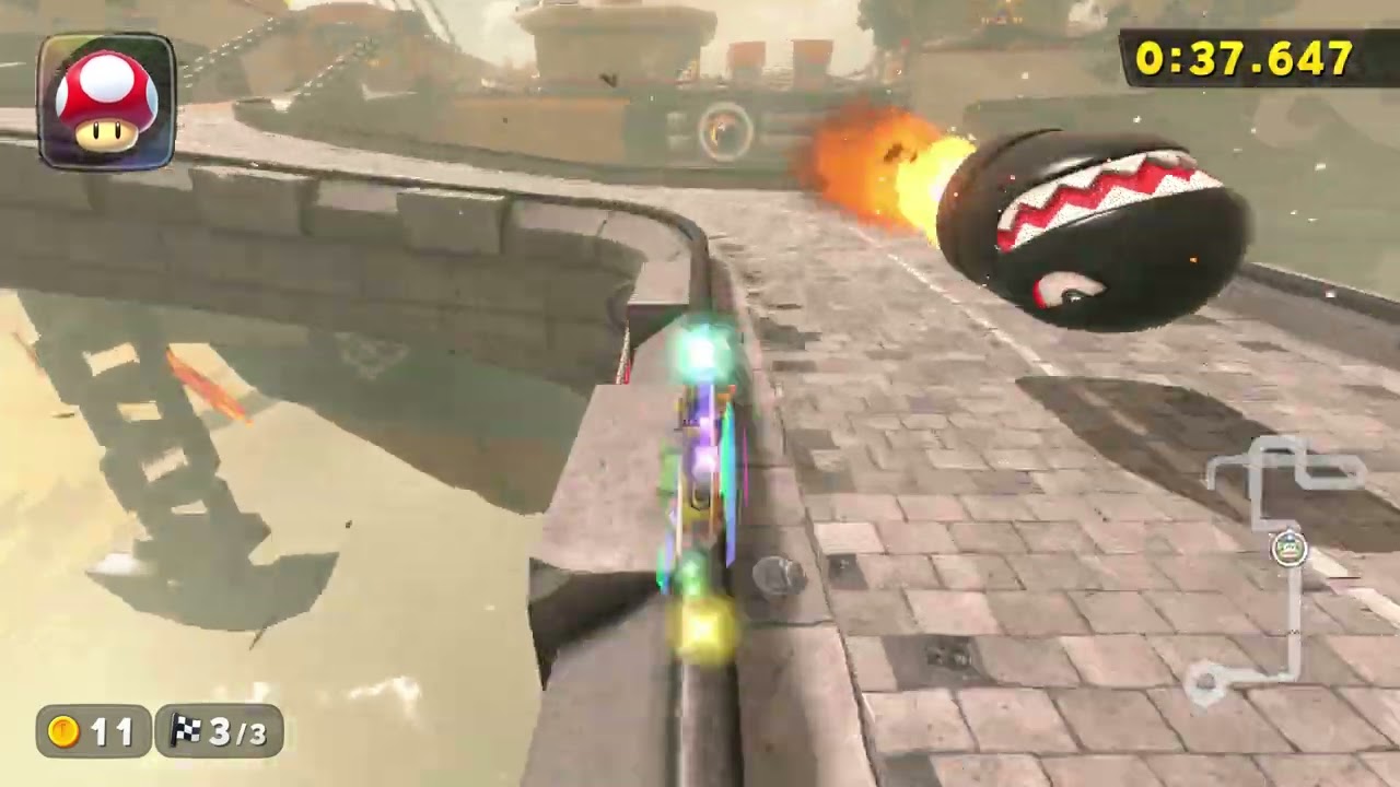 Airship Fortress - 1:54.138 - LegoWiiMan 🇺🇸 (Mario Kart World world record)