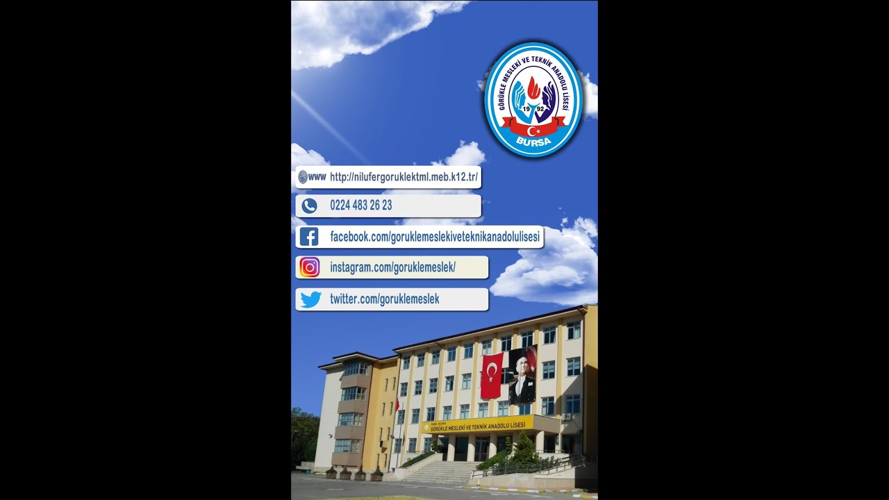 Görükle Mesleki ve Teknik Anadolu Lisesi Tanıtım Videosu