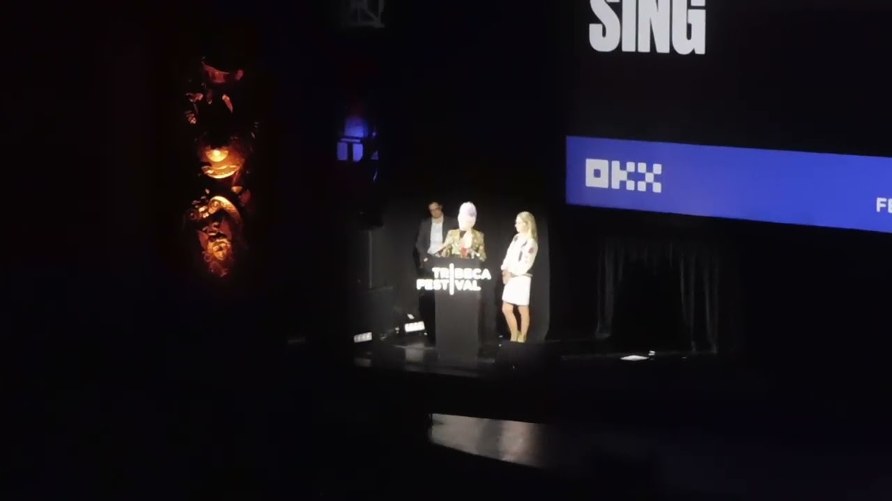 Cyndi Lauper introduces LET THE CANARY SING at the Tribeca Film Festival