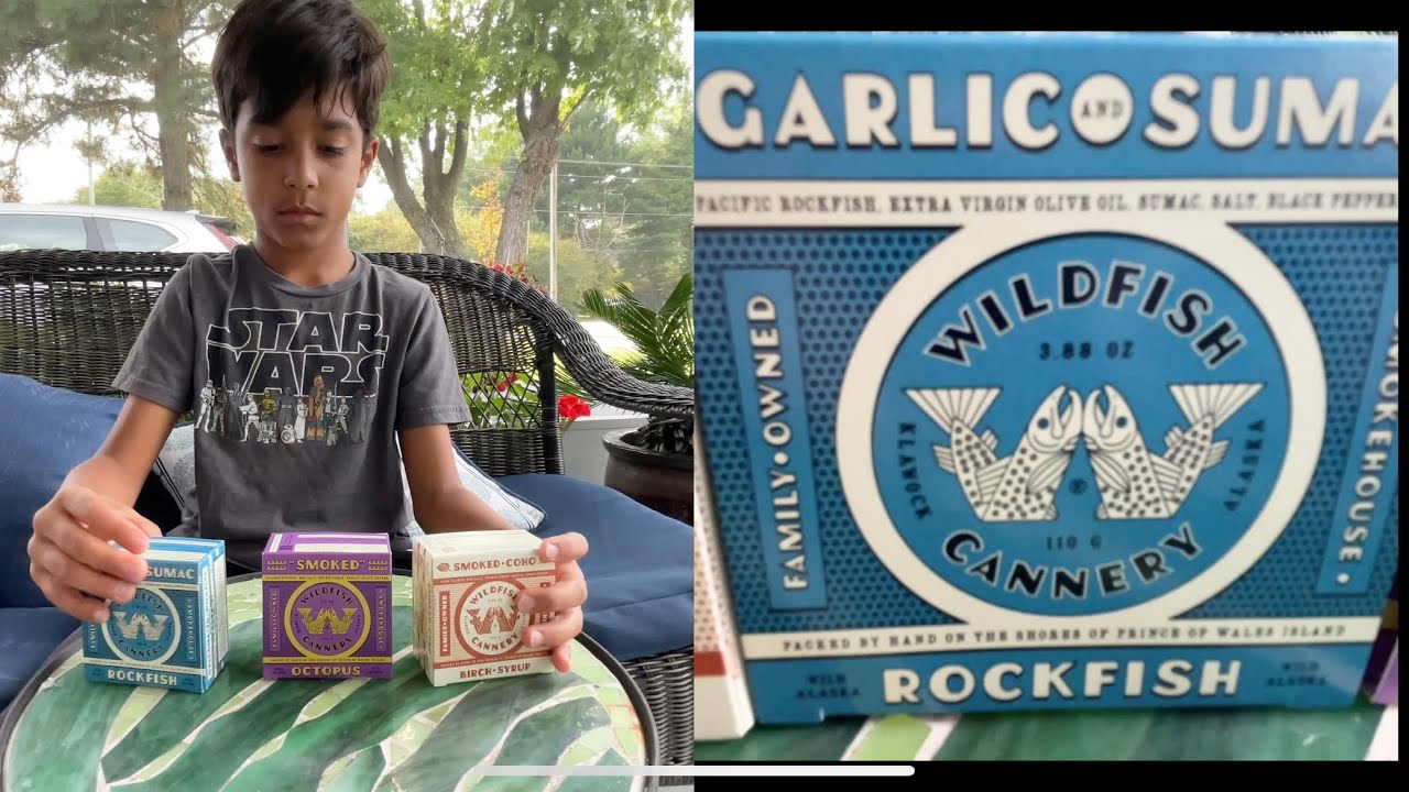 Wildfish Cannery's Rockfish in Garlic & Sumac Review | Perez Boys Sardine Taste Test