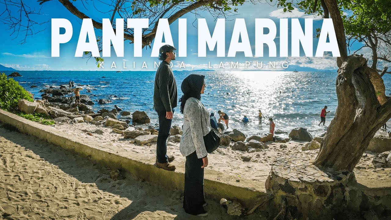 MOTORAN KE PANTAI HITS DI LAMPUNG | PANTAI MARINA KALIANDA