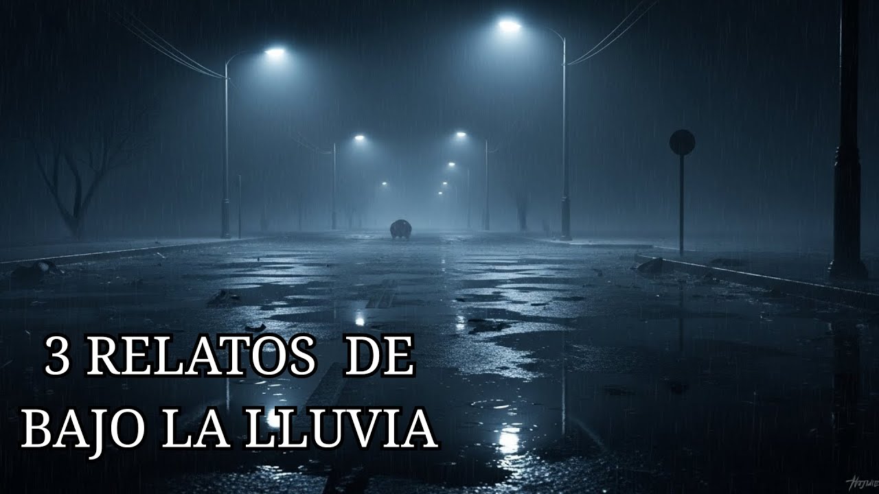 3 HISTORIAS DE TERROR QUE OCURRIERON BAJO LA LLUVIA