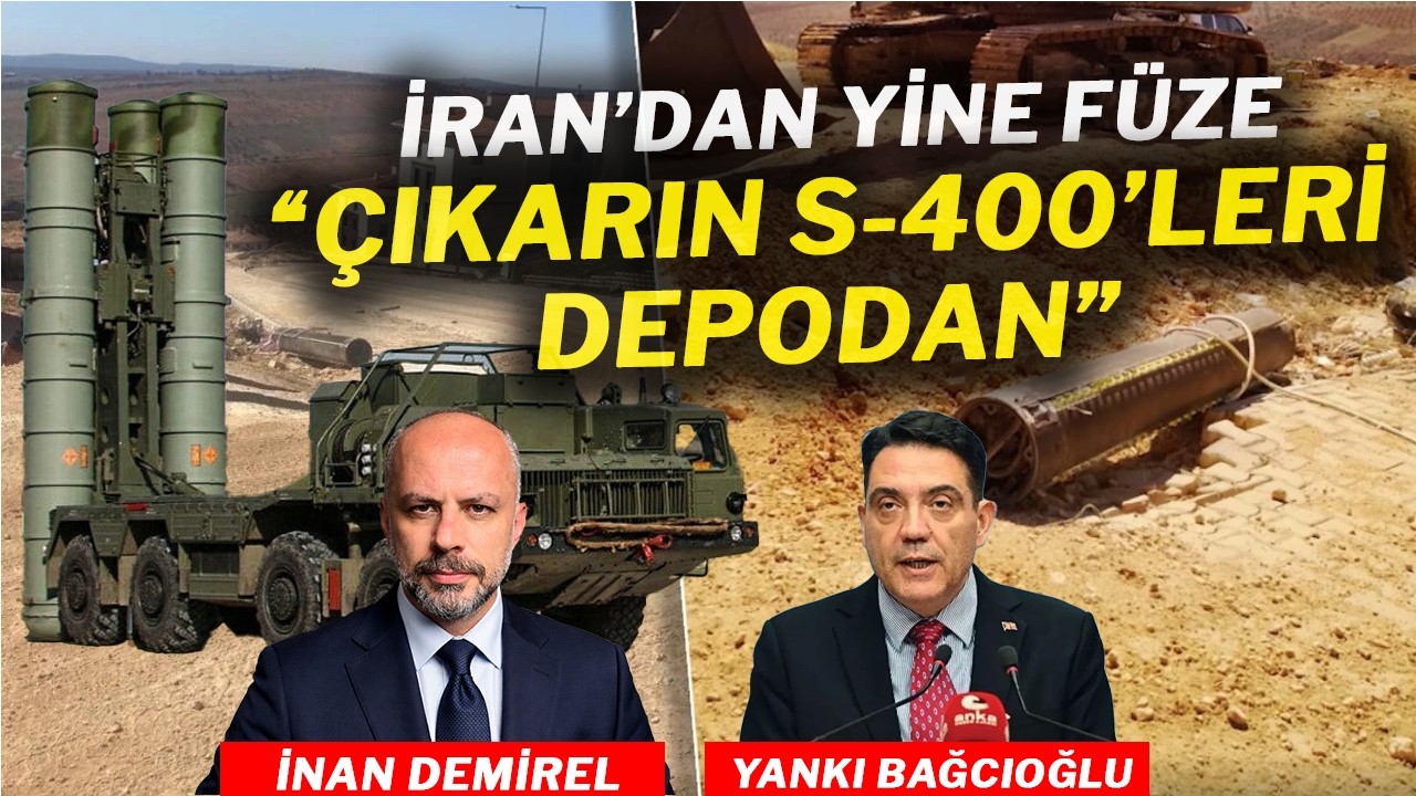 İran'dan Yine Füze: Çıkarın s-400'leri Depodan