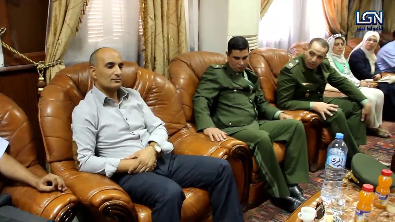سلطات الاغواط  تشرف على مراسيم تنصيب رئيس دائرة الاغواط  بمقر الولاية  