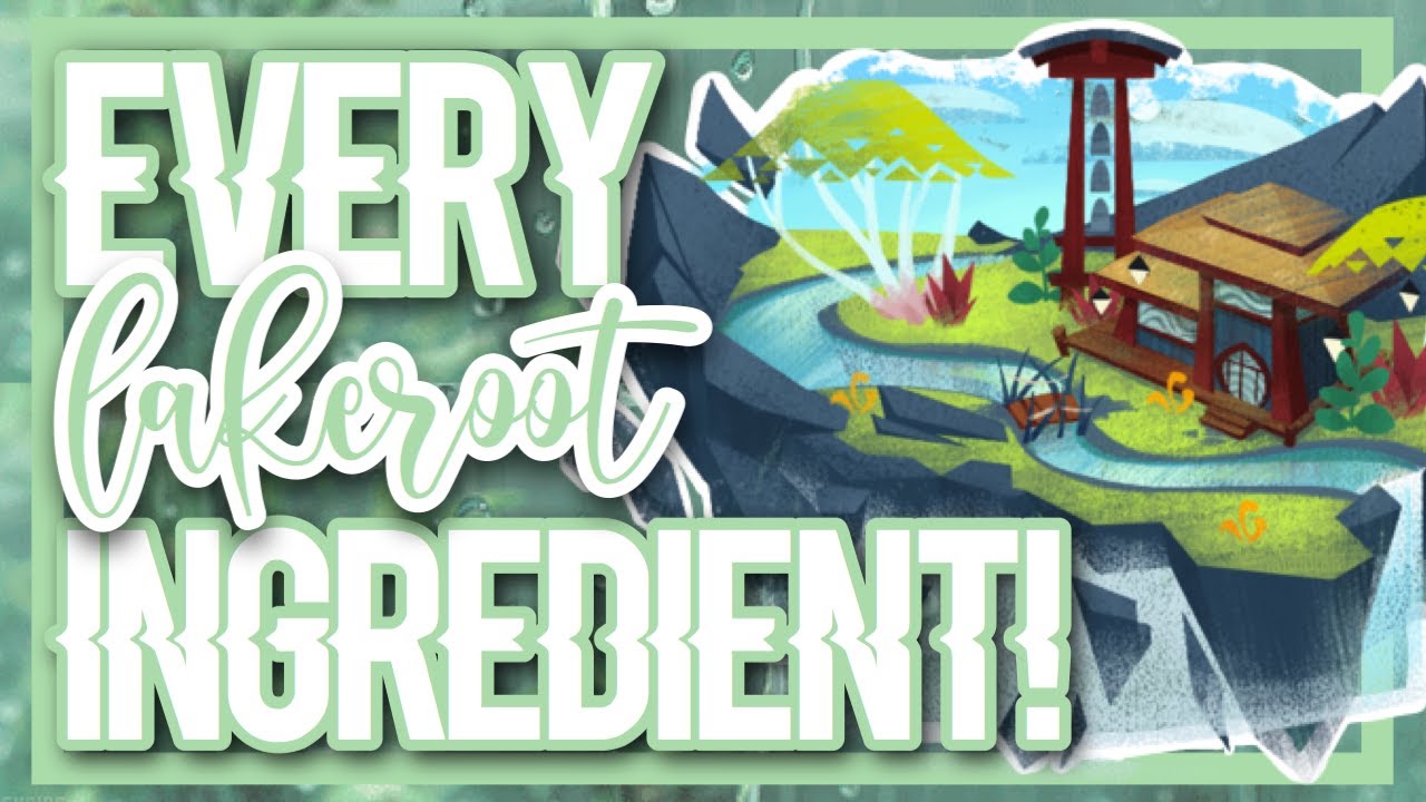 Lakeroot Valley Ingredient Locations! || Fer.al Beta Guide