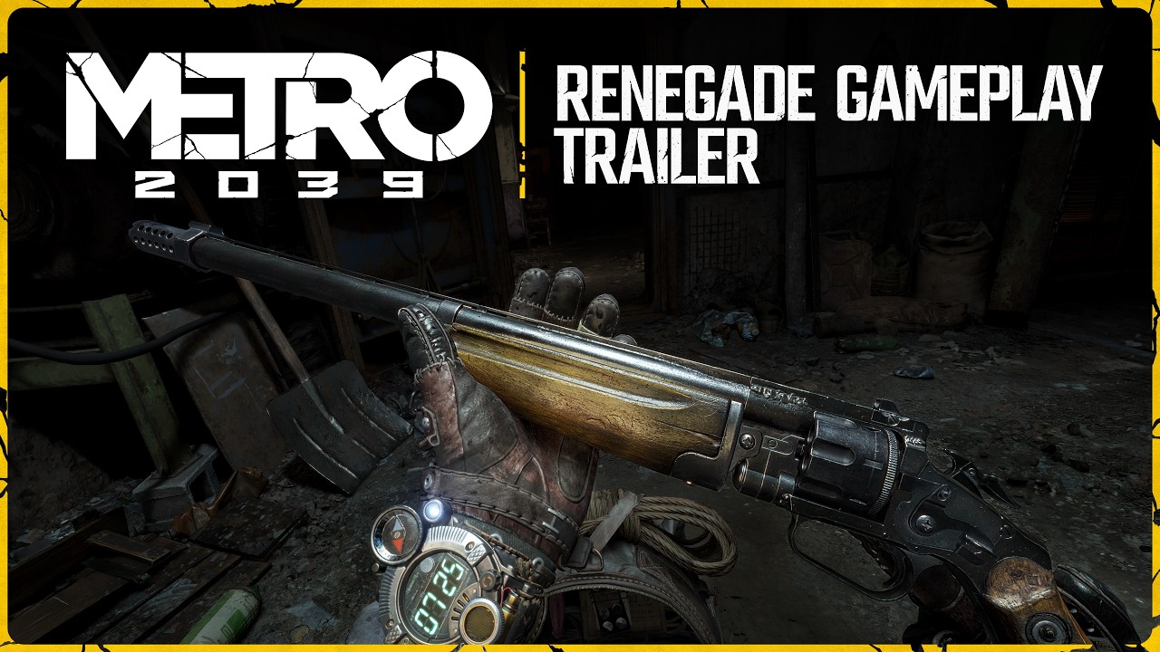 METRO 2039 | Gameplay Trailer - Renegade (4K)