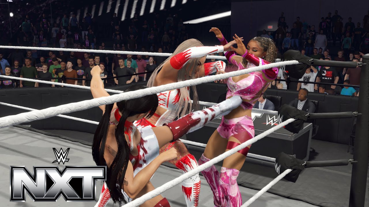 WWE2K25 NXT - WINNER FACES ZARUCA OR LASH AND JAIDA IN FINALS - THE CULLING VS GRACE AND JORDAN