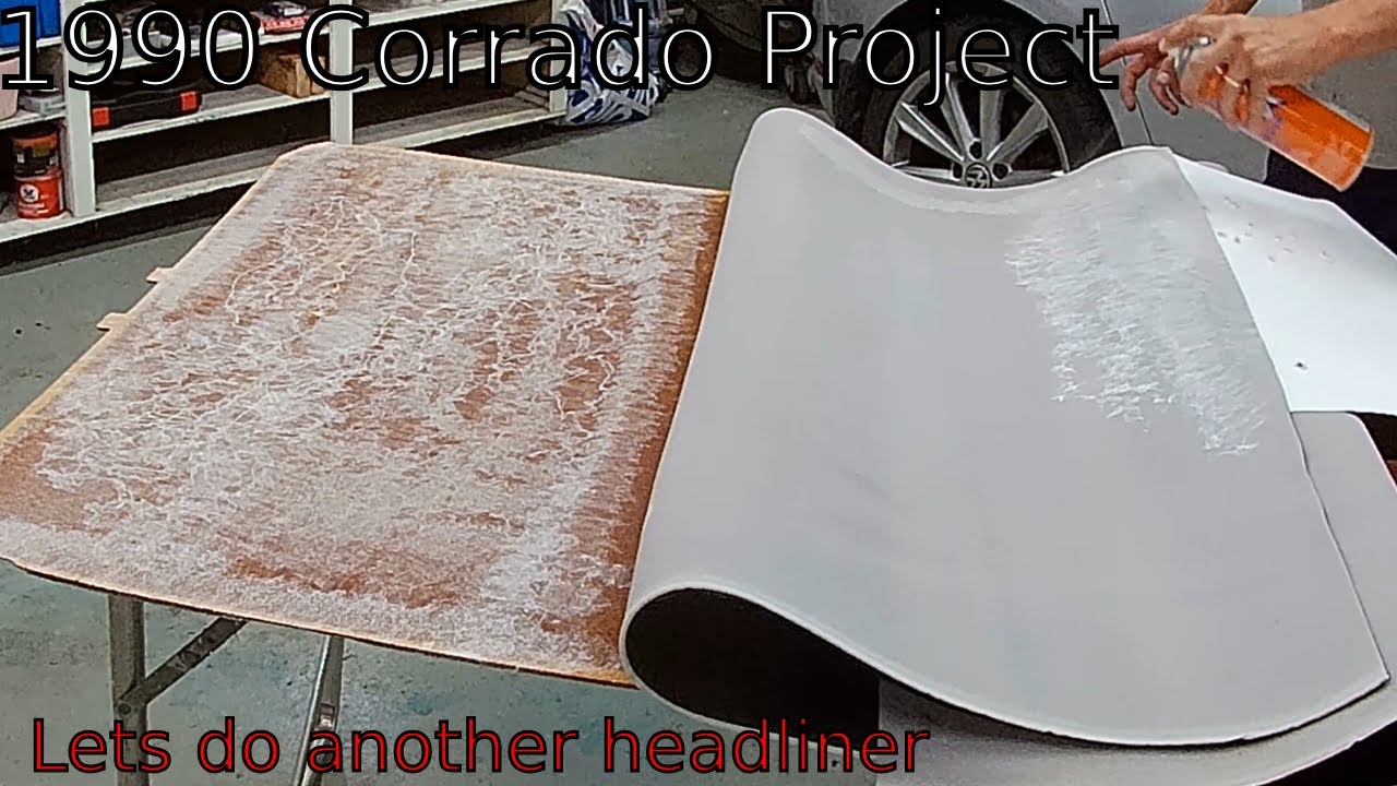 1990 Corrado Project - Why does everything need a new headliner