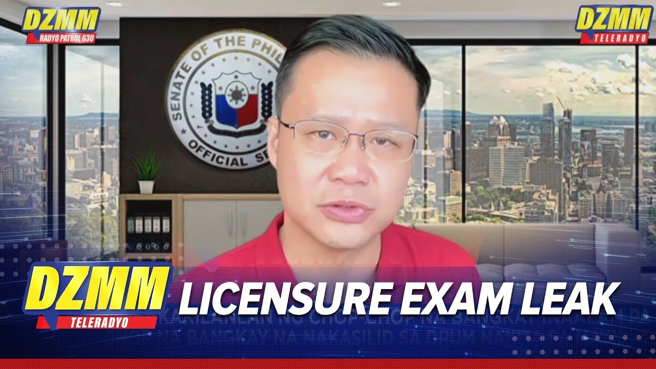 Gatchalian reveals leak of licensure exam for teachers | DZMM Teleradyo