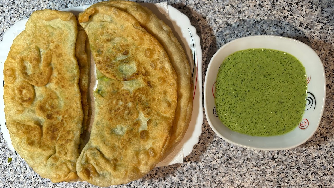 Bolani #afghanistan #afghanfood #cooking بولانى افغانى