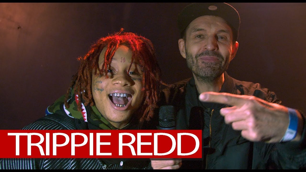 Trippie Redd backstage after lit London show (4K)