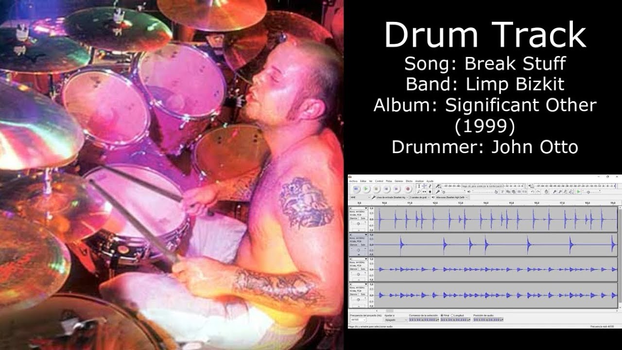 Break Stuff (Limp Bizkit) &bull; Drum Track