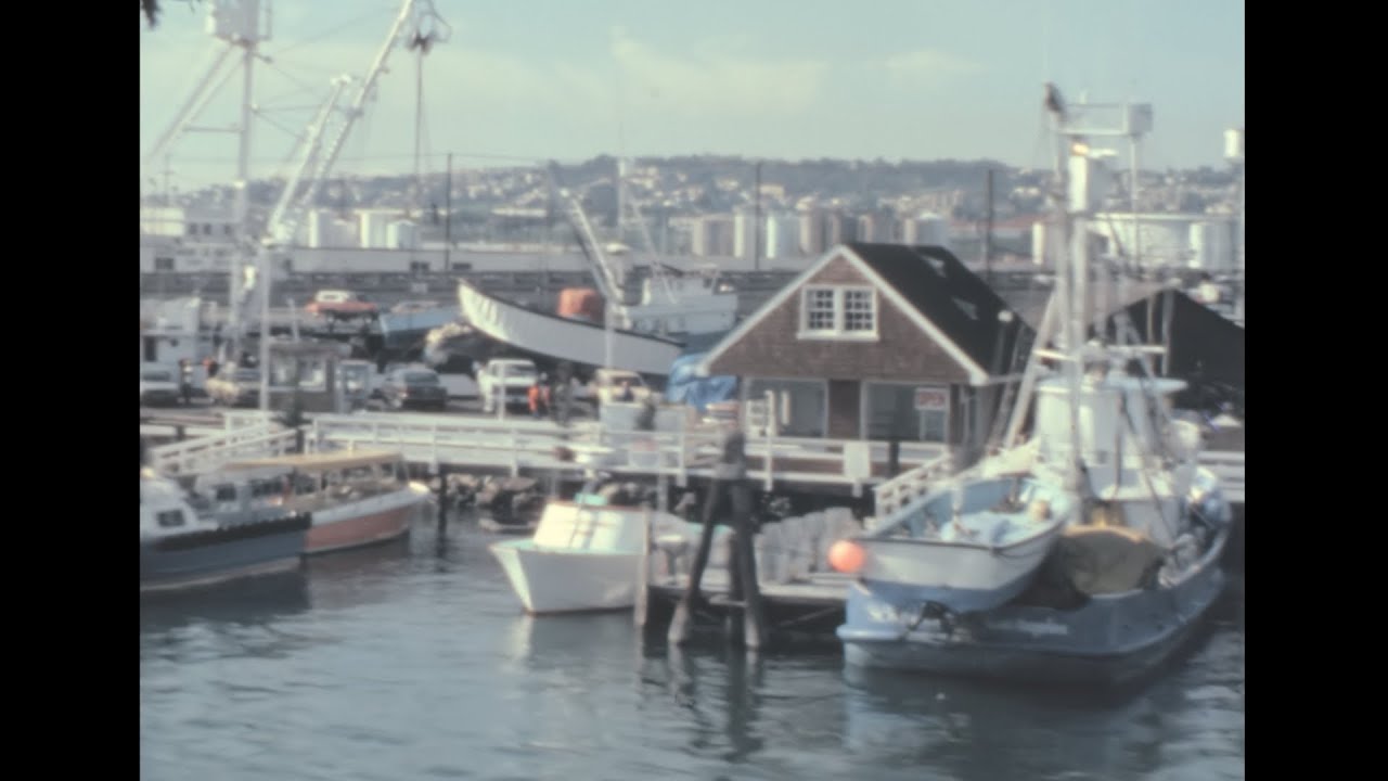 San Pedro (Los Angeles) 1982 archive footage