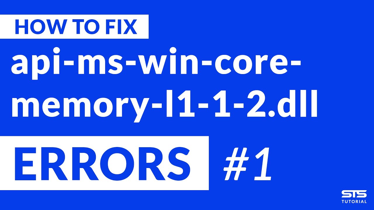 Ошибка отсутствия api-ms-win-core-memory-l1-1-2.dll | Windows | 2020 | Исправление №1
