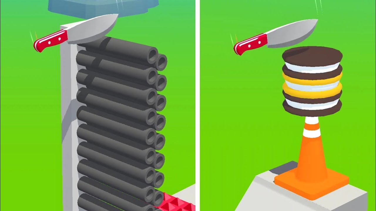 Slice It All Game! Very Satisfying and Relaxing ASMR Slicing Video NEW UPDATE
