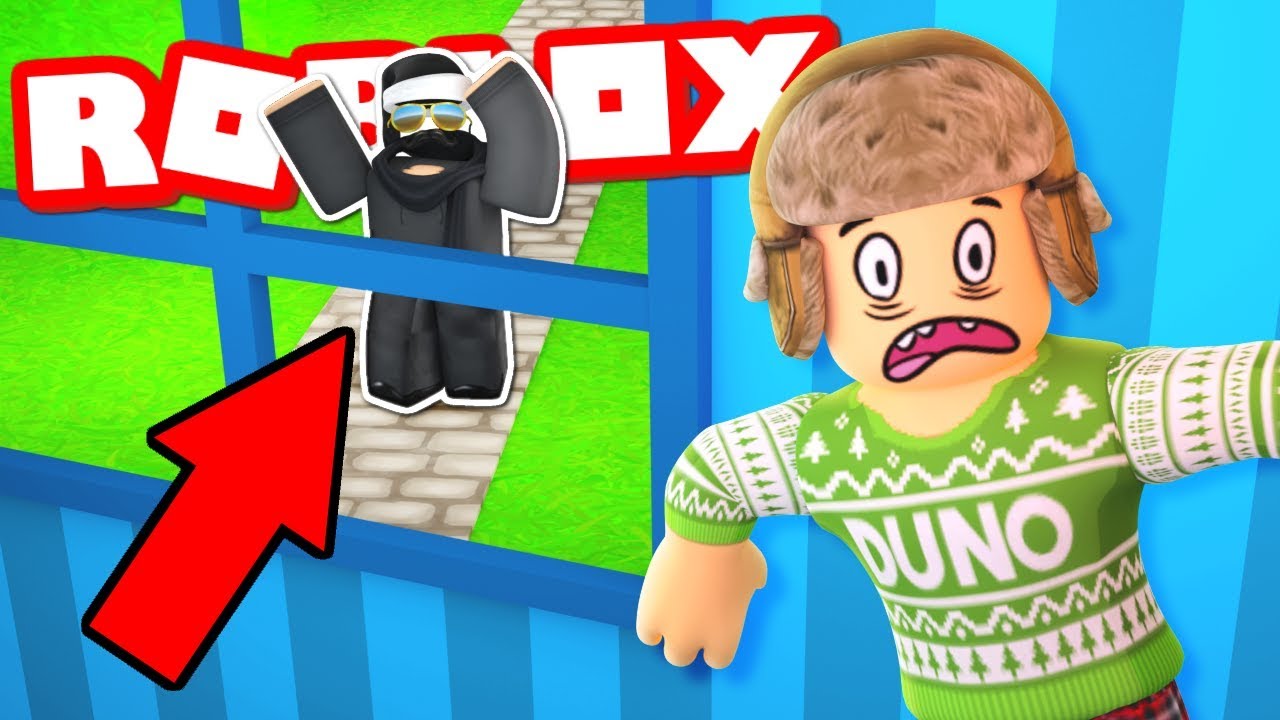 MYSTISKA MANNEN KOM HEM TILL MIG I ROBLOX