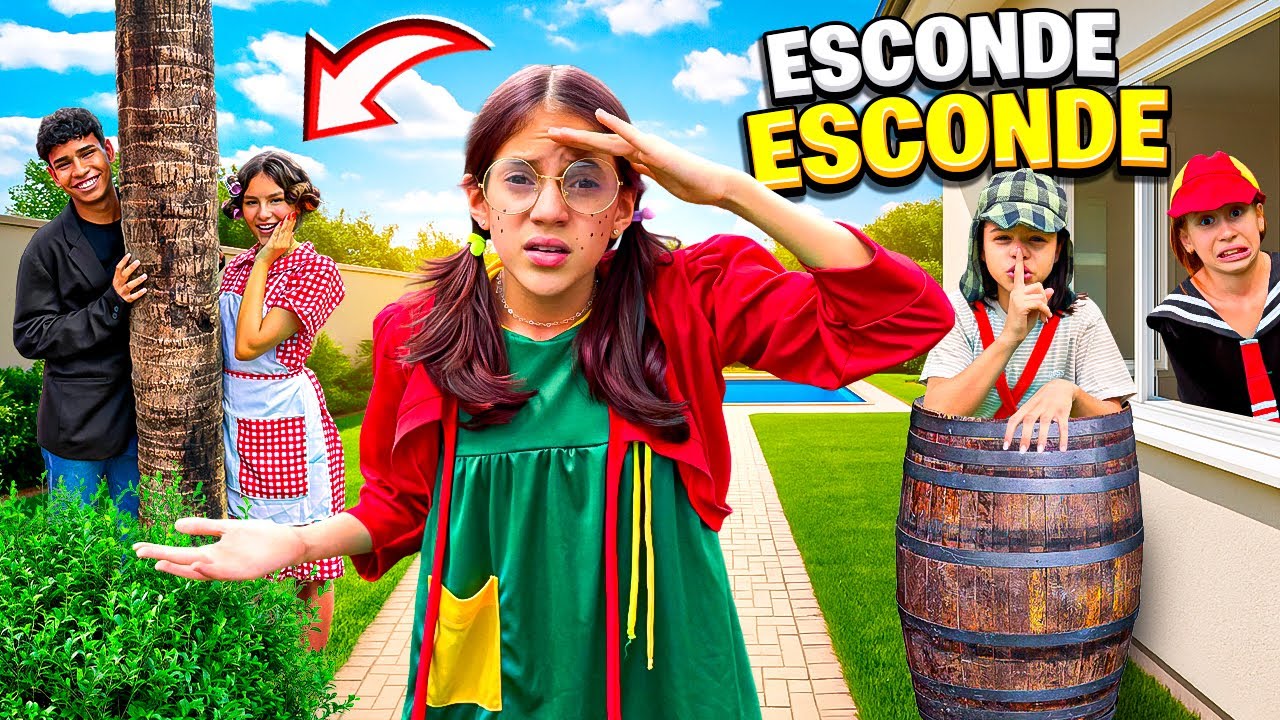 ERA PARA SER S&Oacute; UM ESCONDE ESCONDE DA TURMA DO CHAVES mas..