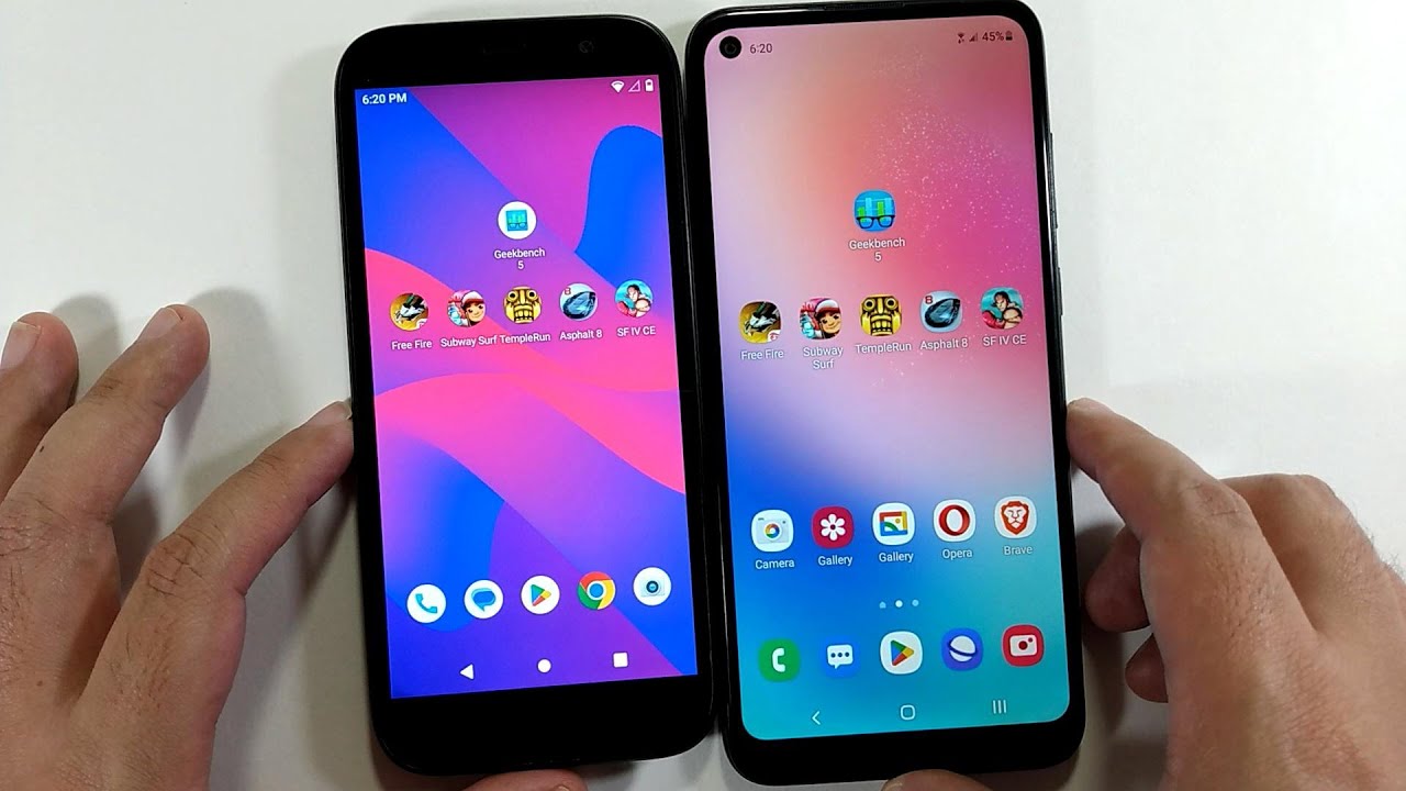 Blu View 2 vs Samsung Galaxy A11