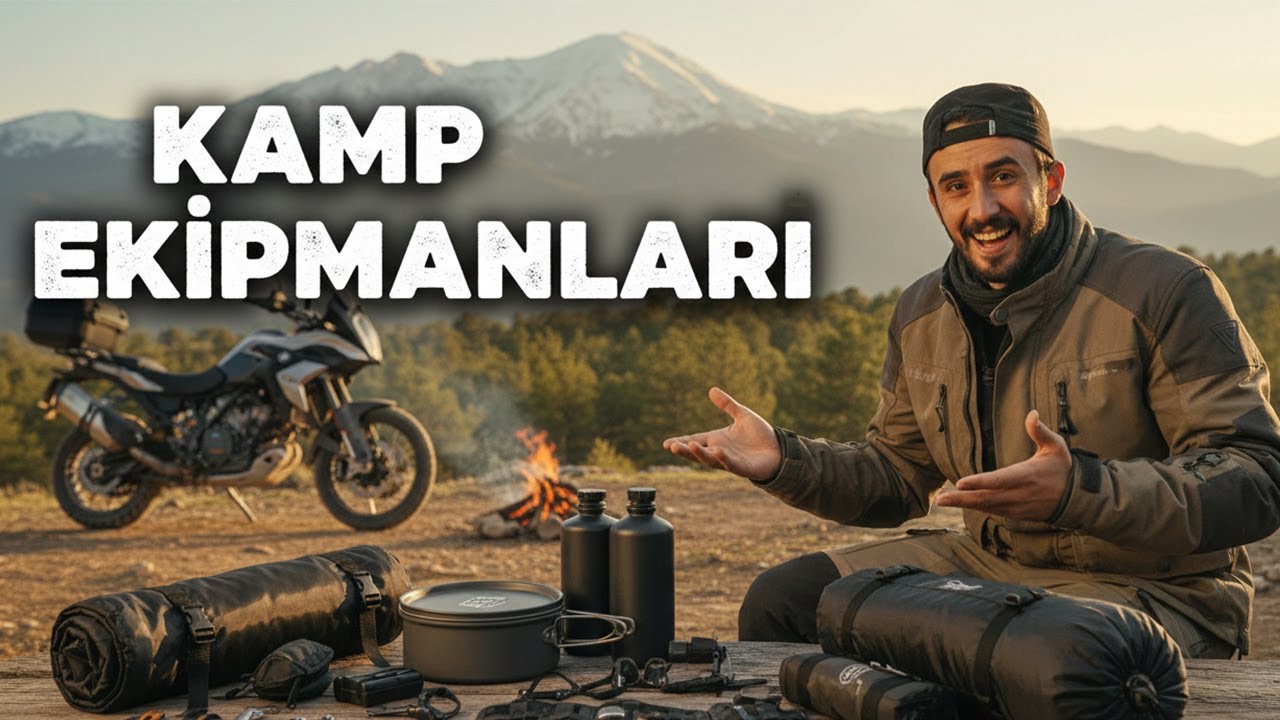 Motosiklet Kamp Setim | Kullandığım Ekipmanlar