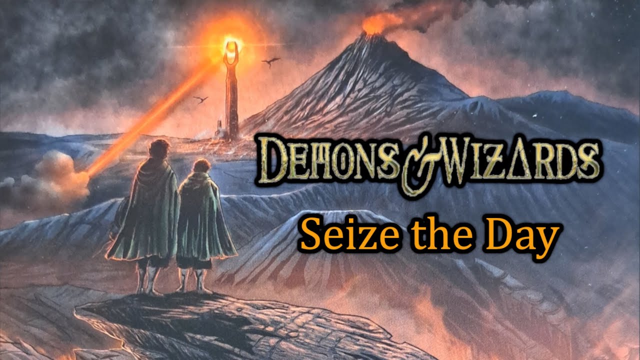 Demons & Wizards - Seize the Day (lyrics) + The Lord of the Rings
