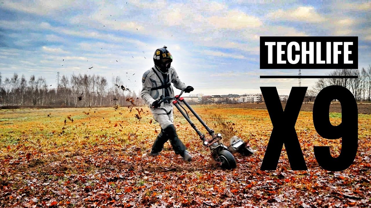 TECHLIFE X9 Review - ALL HAIL THE NEW KING OF ELECTRIC KICKSCOOTERS (85 kph GPS tested) (Zero 11X)