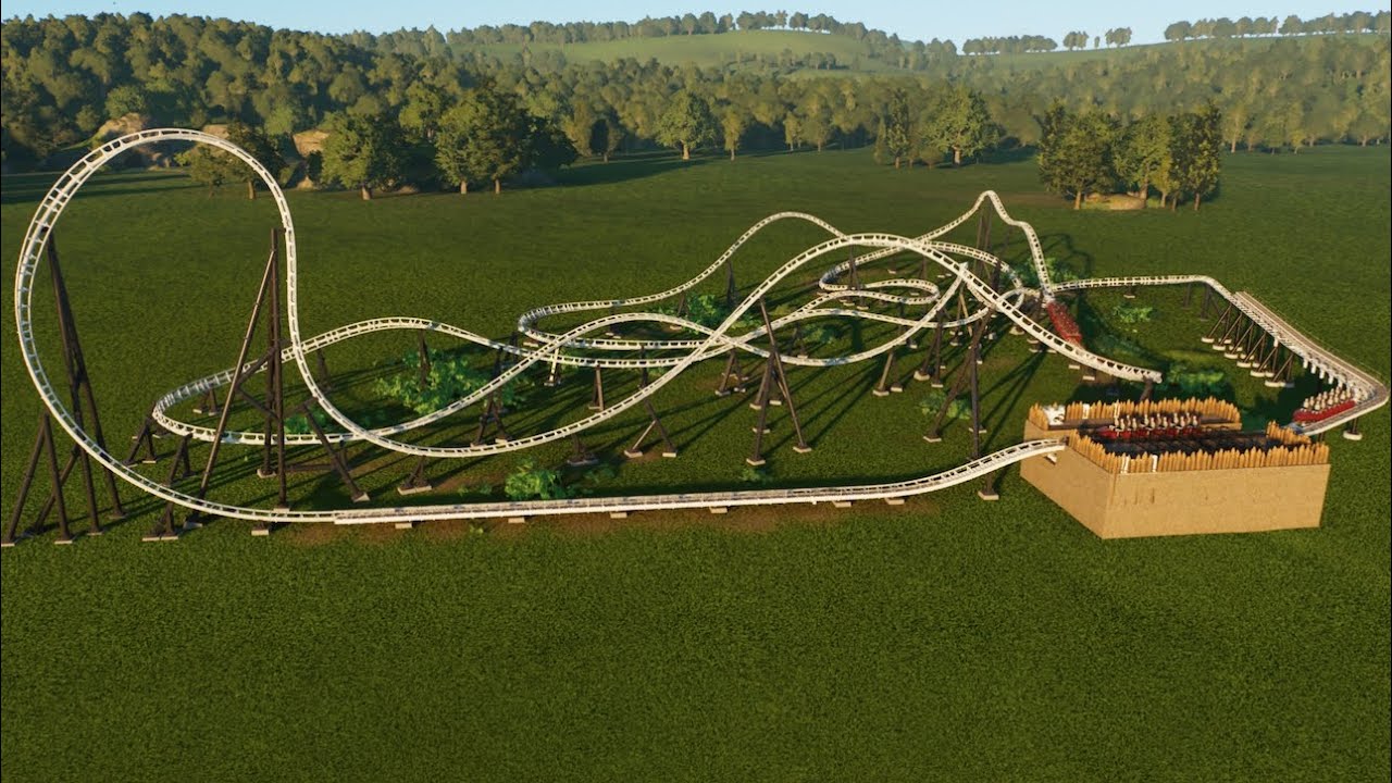 Intamin airtime coaster concept! Planet coaster 2