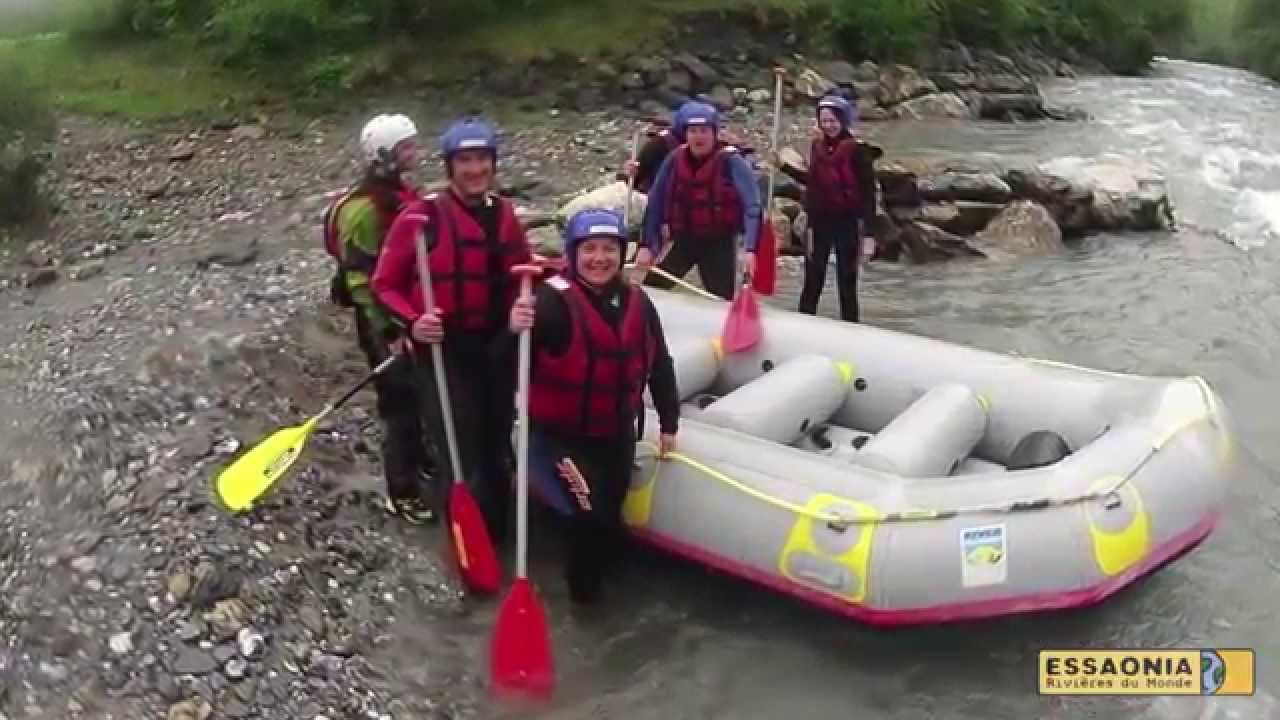 Descente de l'Isère en RAFTING avec EssaOnia