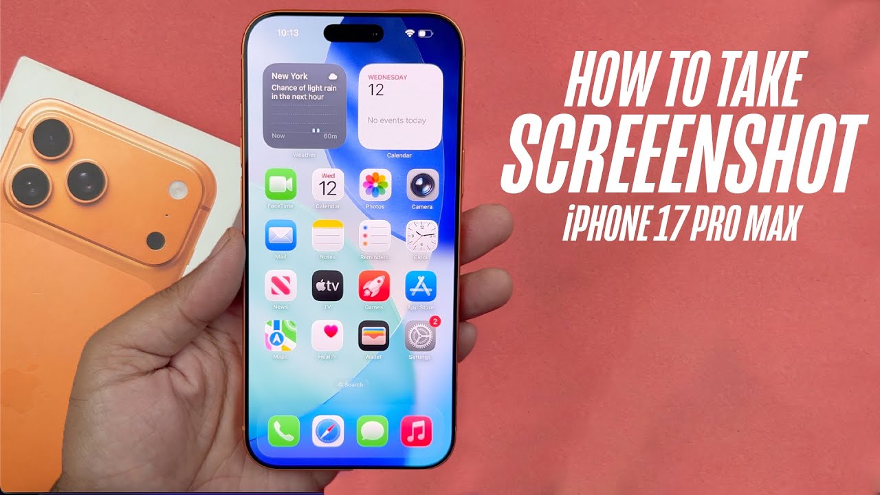 iPhone 17/Pro/Max - How to take Screenshot ( 3 Super New Ways)