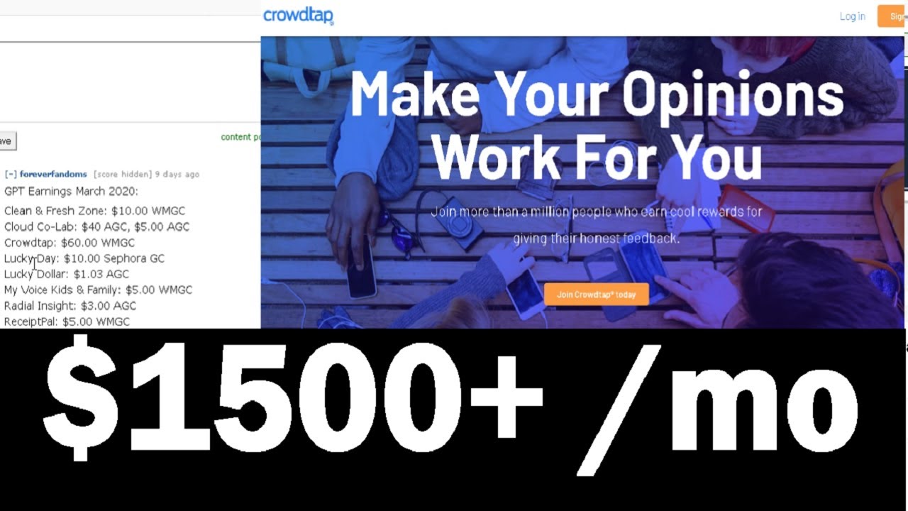 List Of The Best Paid Survey Sites and Get Paid To Do Stuff Online