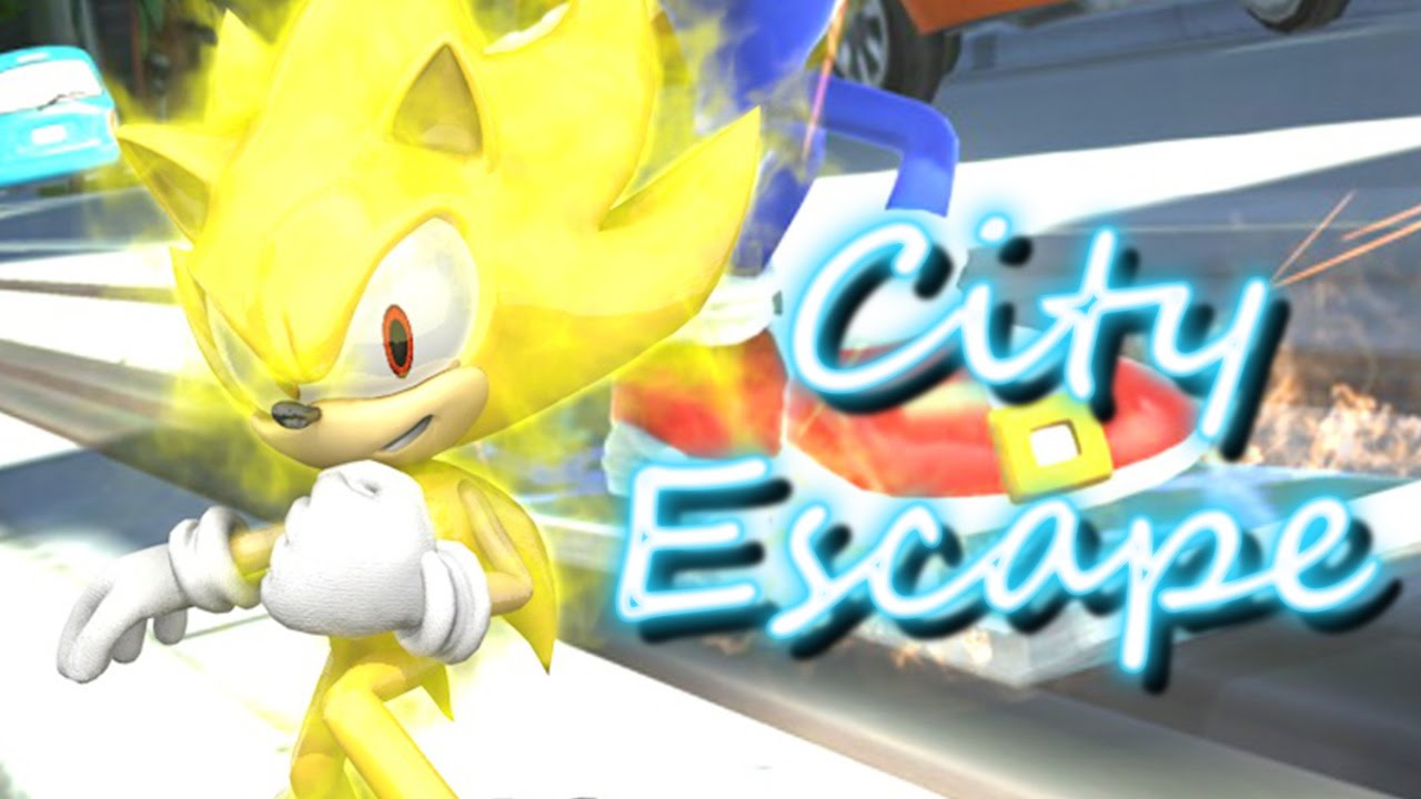 Sonic Generations - City Escape (3D Sonic animation) (FULL)