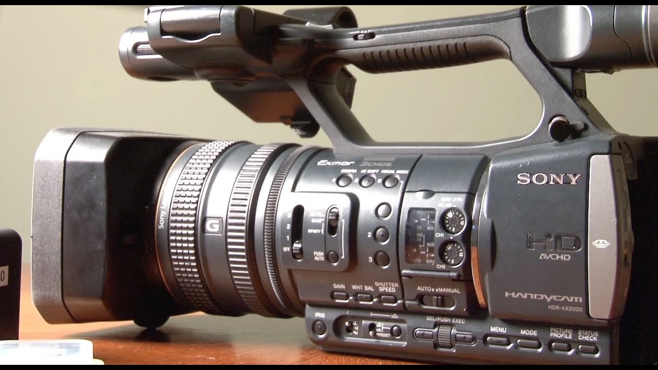 Технический совет: камера Sony AX2000
