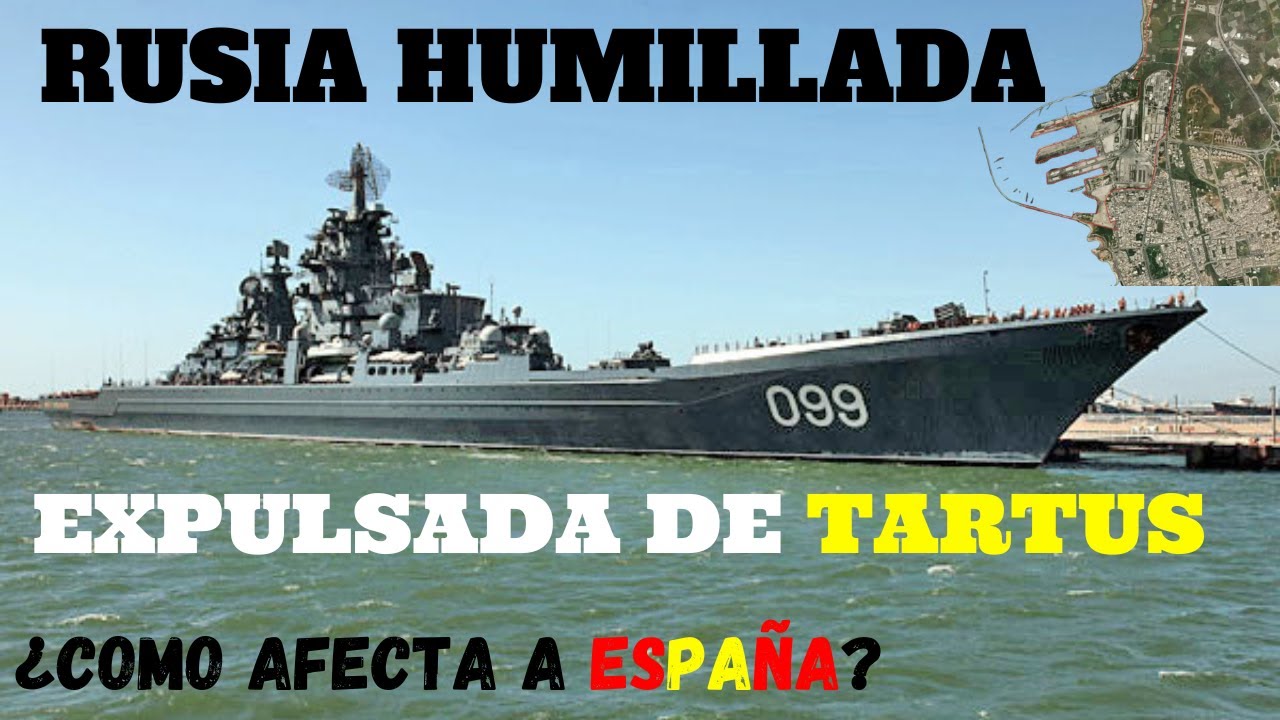 RUSIA EXPULSADA DE TARTUS. RIDICULO HISTORICO SIN MEDITERRANEO.