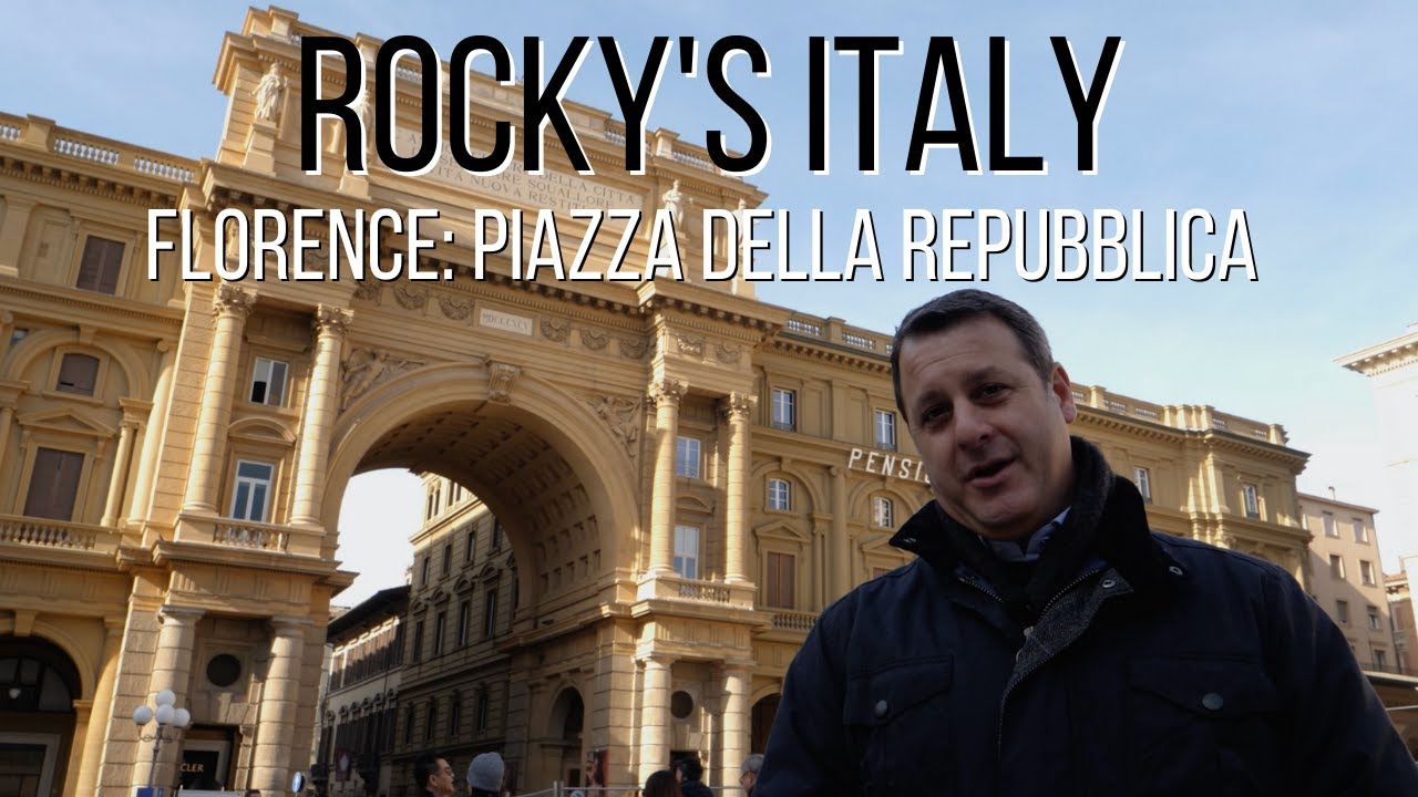 ROCKY'S ITALY: Florence - Piazza della Repubblica