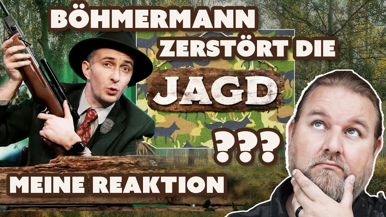 Böhmermann ein Jagd-Gegner? Jäger reagiert auf ZDF Magazin Royale